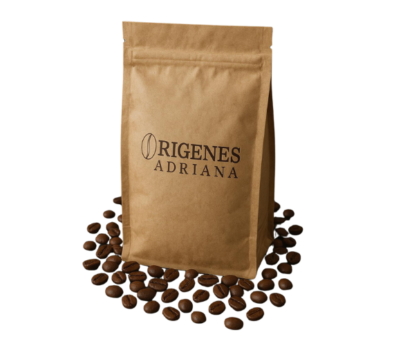 Paquete de café Orígenes Adriana