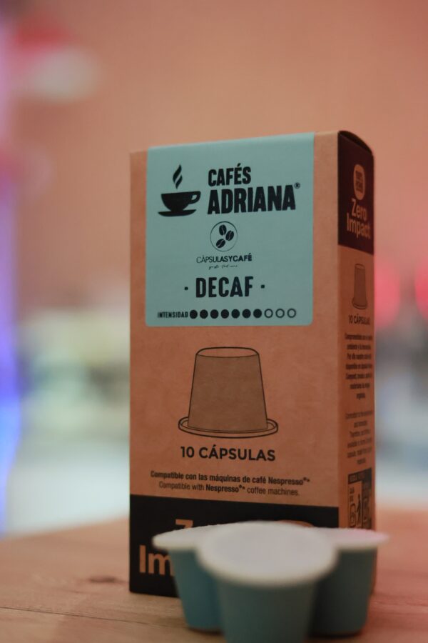 Cafés AdriAna Descafeinado Orgánico Nespresso - Imagen 2