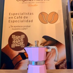 Cafetera Italiana Rosa