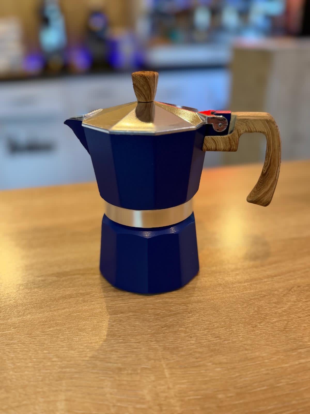 Cafetera Moka AdriAna Azul - Imagen 2