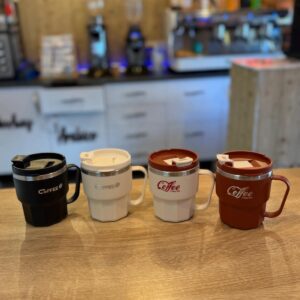 Taza Café con Tapas de colores