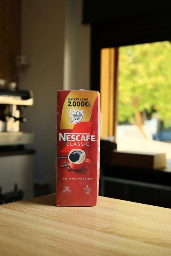 Nescafé Classic Descafeinado en sobres