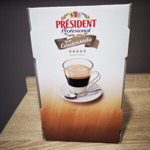 Leche condensada President sobres