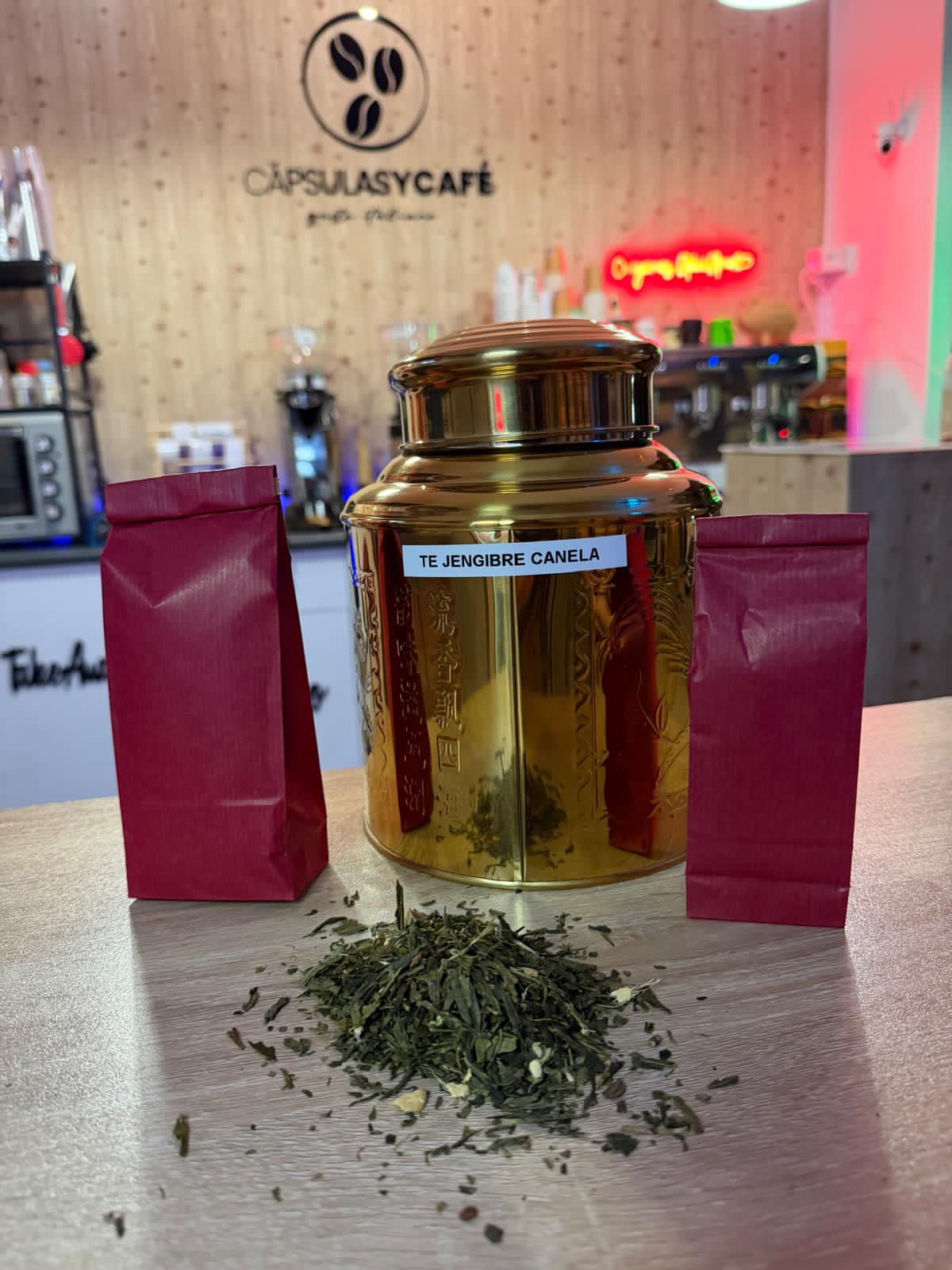 TÉ VERDE JENGIBRE CANELA