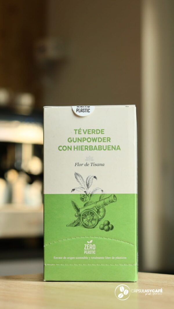 Té Verde con Hierbabuena pirámide 20 unidades